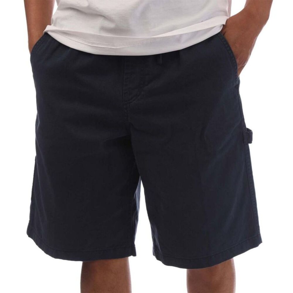 Timberland Mens Carpenter Heavy Twill Shorts / Navy